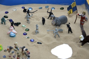 טיפול באמצעות שולחן חול